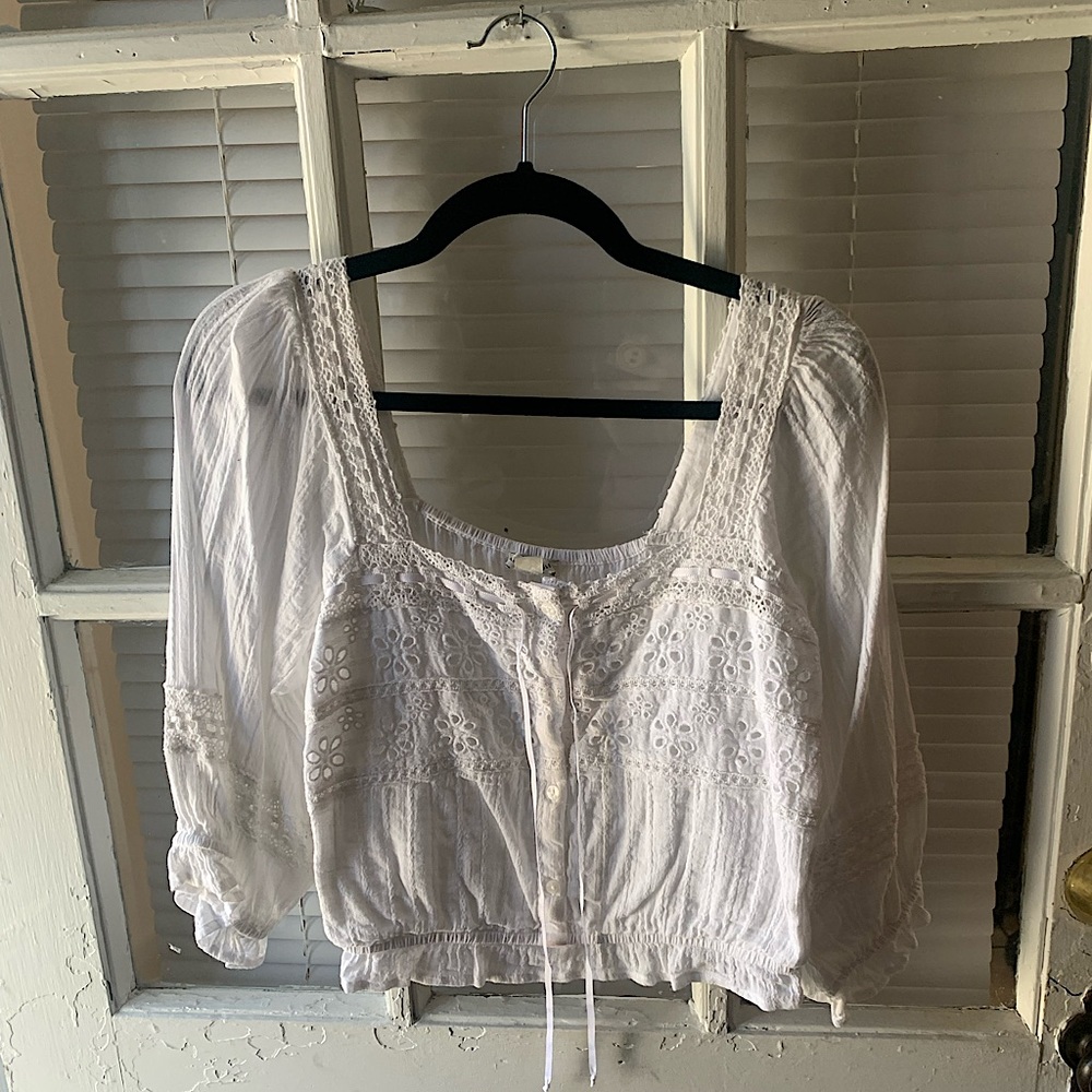 AE Cropped Boho blouse